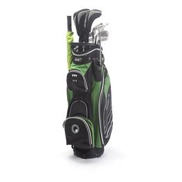 Overview image: GoKart Golfbag Green Black